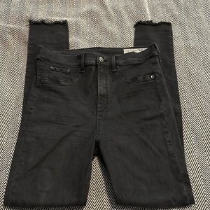Rag & Bone high rise distressed skinny